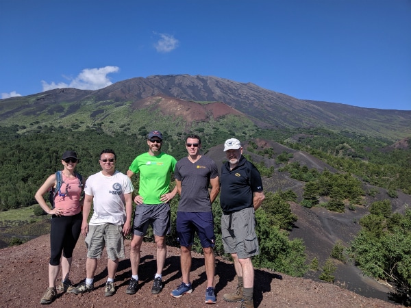 Hiking some craters on Mt. Etna