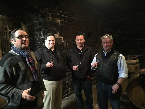Tasting with Yves Confuron at Domaine du Courcel